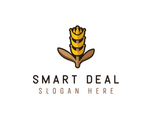 Grain Wheat Farm logo design