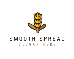 Grain Wheat Farm logo design