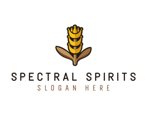 Grain Wheat Farm logo design