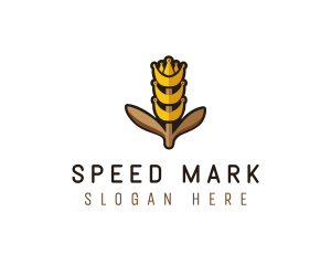 Grain Wheat Farm logo design