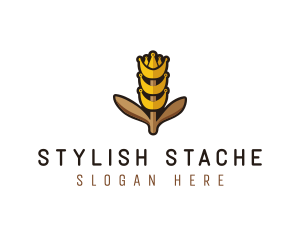 Grain Wheat Farm logo design