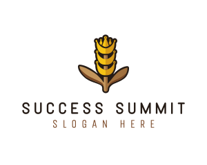 Grain Wheat Farm logo design