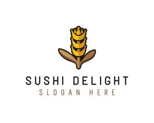 Grain Wheat Farm logo design