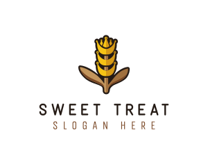 Grain Wheat Farm logo design