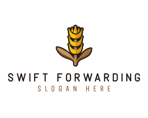 Grain Wheat Farm logo design