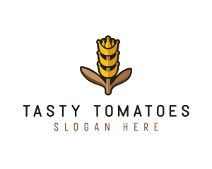 Grain Wheat Farm logo design