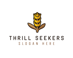 Grain Wheat Farm logo design