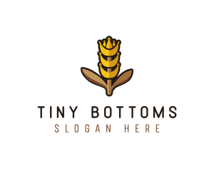 Grain Wheat Farm logo design