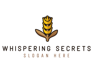 Grain Wheat Farm logo design