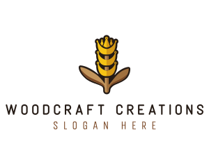 Grain Wheat Farm logo design