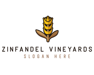 Grain Wheat Farm logo design