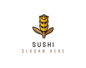 Grain Wheat Farm logo design