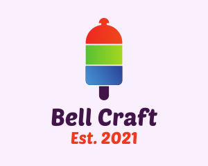 Bell - Ice Popsicle Counter Bell logo design