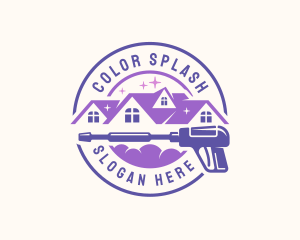 Housekeeping Pressure Wash logo design