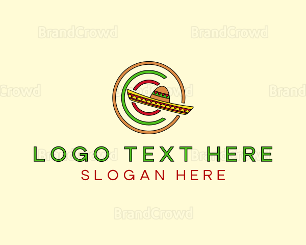 Mexican Fiesta Hat Logo