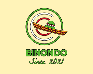 Lucha Libre - Mexican Restaurant Hat logo design