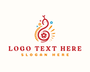 Zodiac - Snake Chinese Zodiac logo design