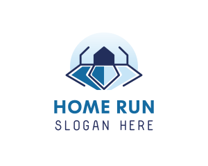 Home Diamond Residential logo design