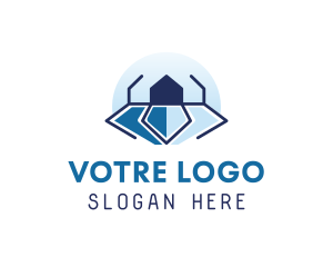 Home Diamond Residential logo design
