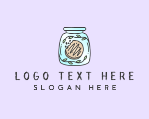 Biscuit - Sweet Cookie Jar logo design