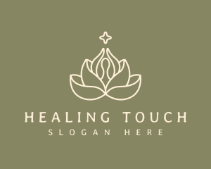 Lotus Wellness Therapy logo design