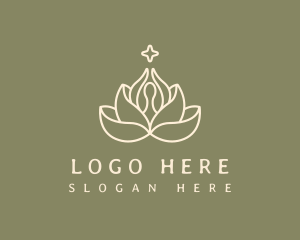 Therapist - Lotus Wellness Therapy logo design