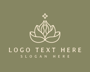 Therapist - Lotus Wellness Therapy logo design