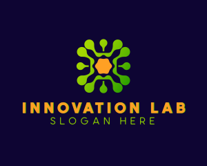 Laboratory - Microchip Biotech Laboratory logo design