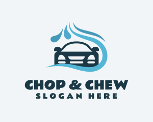 Car Wash Cleaning Logo