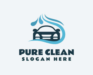 Car Wash Cleaning logo design