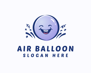 Balloon - Cute Happy Balloon logo design