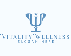 Wellness Psychiatry Counseling logo design