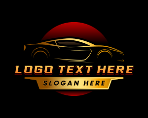 Driving - Luxury Car Automotive logo design