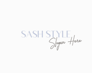 Fashion Style Business logo design