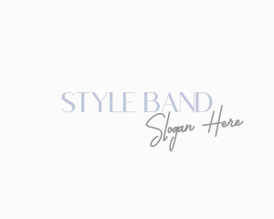 Fashion Style Business logo design