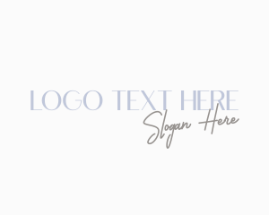 Fashion Style Business Logo