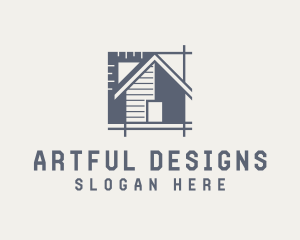 House Ruler Design Architecture logo design