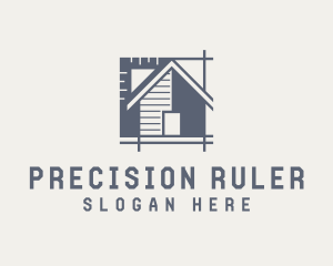 House Ruler Design Architecture logo design