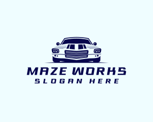 Car Transportation Detailing logo design