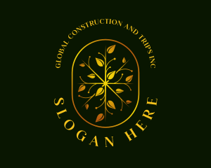 Produce - Luxury Leaf Garden logo design