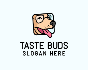 Dog Glasses Frame logo design