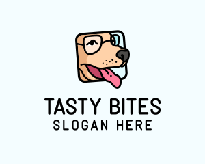 Canine - Dog Glasses Frame logo design