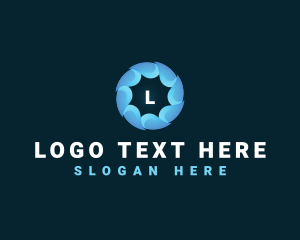Abstract - Motion Tech Digital logo design