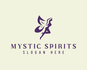 Violet Magical Nymph logo design