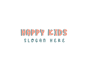 Cute Fun Wordmark logo design