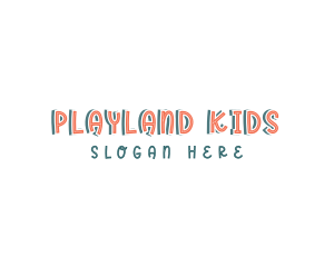 Cute Fun Wordmark logo design