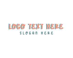 Kindergarten - Cute Fun Wordmark logo design