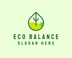 Green Eco Park logo design