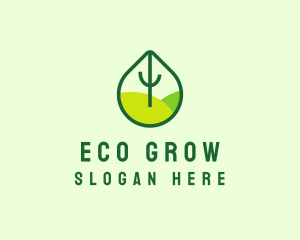 Green Eco Park logo design