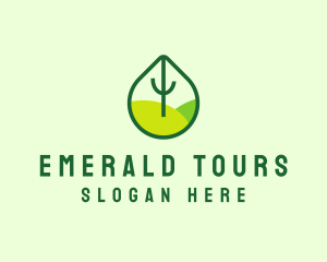 Green Eco Park logo design